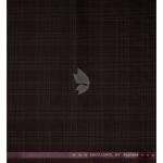 Raymond Australian Merino wool blend with "EXCELLENCE" named and Easy Care Brown colour Checkered Pattern Unstitched Suit Fabric of 3.25 meters / VV2602