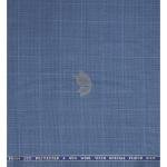 Raymond 45% Australian merino wool blended with Special Finish Checkered Pattern Blue colour Unstitched Trouser Fabric of 1.25 meters / VV2606
