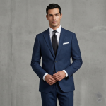 Raymond 35% Viscose Blended Green colour Solid Pattern Unstitched Suit Fabric of 3.25 meters / VV2608