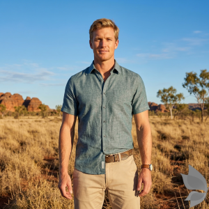 Raymond 100% Pure Linen from "FIJI" with "Double Wrap Weaving" Green (Jade) colour Plain Unstitched Shirt Fabric of 1.70 meters / VV2627