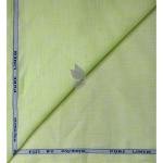 Raymond 100% Pure Linen from "FIJI" with "Double Wrap Weaving" Light Green (Pale Green) colour Plain Unstitched Shirt Fabric of 1.70 meters / VV2628