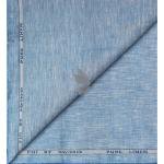 Raymond 100% Pure Linen from "FIJI" with "Double Wrap Weaving" Light Blue (Cerulean) colour Plain Unstitched Shirt Fabric of 1.70 meters / VV2630