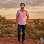 Raymond 100% Pure Linen from "FIJI" with "Double Wrap Weaving" Pink colour Plain Unstitched Shirt Fabric of 1.70 meters / VV2638