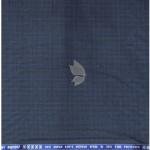 Raymond Luxurious fabrics with Super 120's Wool with 70% wool "Luxolite" Collection Navy Blue colour Checkered Unstitched Trouser Fabric of 1.3 Mts / VV2647
