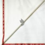 Raymond Revolution Collection with Super 100's wool count & 60% Sustainable wool rich fabric Beige colour Striped Unstitched Trouser fabric of 1.3 Mts / VV2665