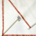 Raymond Revolution Collection with Super 100's wool count & 60% Sustainable wool rich fabric Beige colour Striped Unstitched Suit fabric of 3.5 Mts / VV2666