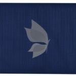 Raymond Soft & Gentle fabric made with Super 100's wool Blue colour Striped Unstitched Trouser fabric of 1.25 Mts / VV2667