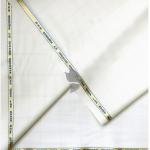 Raymond Caprio Collection made from Super 90's wool with 60% wool rich blend Beige colour Checkered pattern Unstitched Suit fabric of 3.5 Mts / VV2672