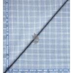 Raymond Champions Collection made from Super 90's wool ultra fit Blue checkered unstitched trouser fabric of 1.25 Mts / VV2689
