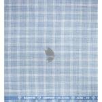 Raymond Champions Collection made from Super 90's wool ultra fit Blue checkered unstitched trouser fabric of 1.25 Mts / VV2689