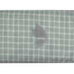 Raymond Champions Collection made from Super 90's wool stretch Green checkered unstitched trouser fabric of 1.25 Mts / VV2693