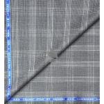 Raymond "Trendz Star" collection blend with 45% wool Grey Checkered unstitched trouser fabric of 1.25 Mts / VV2701