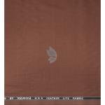 Raymond "Trevanto" collection with Cationic & Rayon blend feather lite fabric Brown (Sepia) colour solid pattern unstitched suit fabric of 3.5 Mts / VV2712