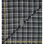 J.Hampstead Moretti Premium Egyptian Collection with 100% Giza Cotton Green Checkered Pattern Unstitched Shirt Fabric of 1.6 mts / VV2764