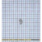 J.Hampstead Moretti Premium Egyptian Collection with 100% Giza Cotton Light Blue (Mauve) Checkered Pattern Unstitched Shirt Fabric of 1.6 mts / VV2768
