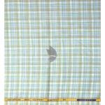 J.Hampstead Moretti Premium Egyptian Collection with 100% Giza Cotton Green Checkered Pattern Unstitched Shirt Fabric of 1.6 mts / VV2770