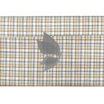 J.Hampstead Moretti Premium Egyptian Collection with 100% Giza Cotton Multicolor Checkered Pattern Unstitched Shirt Fabric of 1.6 mts / VV2771