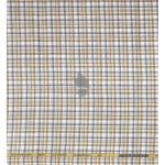 J.Hampstead Moretti Premium Egyptian Collection with 100% Giza Cotton Multicolor Checkered Pattern Unstitched Shirt Fabric of 1.6 mts / VV2771