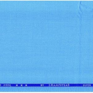 J.Hampstead Wool Blend Light Blue color Self Design Unstitched Trouser Fabric of 1.3 meters / VV5008