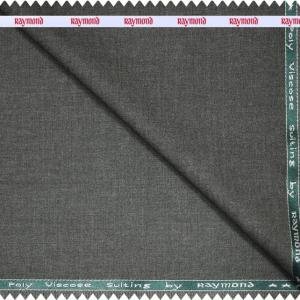 RAYMOND POLY VISCOSE GREY COLOUR UNSTITCHED TROUSER FABRIC -1.25 METRES / VV5246 - 4321