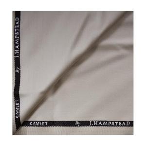 J.hampstead Beige Plain Terron Rayon Unstitched Trouser Fabric - 1.25 Metres - VV6046