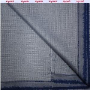 RAYMOND 100% PREMIUM COTTON PLAIN BLUE COLOURED UNSTITCHED SHIRT FABRIC - 1.6 METRES - 4321 / VV6113