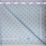 RAYMOND 100% GIZA COTTON PRINTED GREEN COLOURED UNSTITCHED SHIRT FABRIC - 1.6 METRES / VV6138 - 4321
