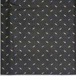J.HAMPSTEAD " 100% PREMIUM COTTON " BLACK PRINTED SELF CHECKERED DESIGN UNSTITCHED SHIRT FABRIC - 1.6 METRES / VV6348