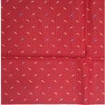 J.HAMPSTEAD " 100% PREMIUM COTTON " RED PRINTED SELF CHECKERED DESIGN UNSTITCHED SHIRT FABRIC - 1.6 METRES / VV6349