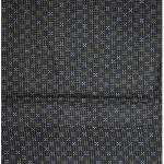 J.HAMPSTEAD " 100% PREMIUM COTTON " GREY PRINTED COUDROY DESIGN UNSTITCHED SHIRT FABRIC - 1.6 METRES / VV6359