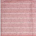 J.HAMPSTEAD " 100% PREMIUM COTTON " PEACH PRINTED STRIPED DESIGN UNSTITCHED SHIRT FABRIC - 1.6 METRES - VV6367