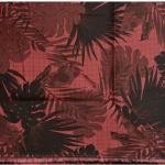 J.HAMPSTEAD " 100% PREMIUM COTTON " MAROON COLOUR WITH GABARDINE WEAVE PRINTED UNSTITCHED SHIRT FABRIC - 1.6 METRES -VV6384