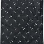 J.HAMPSTEAD " 100% GIZA COTTON " BLACK COLOURED PRINTED UNSTITCHED SHIRT FABRIC -1.6 METRES / VV6411