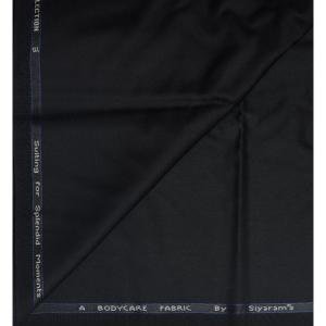 Siyaram's POLY BLEND GREY COLOURED PLAIN UNSTITCHED TROUSER FABRIC - 1.2 METRES - VV6498