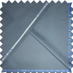 RAYMOND CEREMONIA BLUE COLOURED UNSTITCHED SUIT FABRIC -3.25 METRES / VV6628