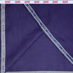 RAYMOND LINEN WORLD'S COLLECTION 100% LINEN LAVENDER COLOURED PLAIN UNSTITCHED SUIT FABRIC -3 METRES / VV6680