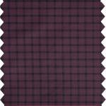 Raymond Adorn Super 90's Merino Wool purple checkered trouser Fabric-1.25 mts / VV6818