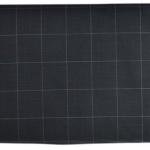 Raymond Wool Spanax Black colour Checkered Unstitched Trouser Fabric of 1.3 meters / VV6836