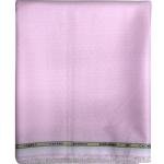 Siyaram's super Fine Bamboo Giza Italian Collection With Anti-Bacterial Pink Self Design Unstitched Shirt Fabric - 1.60 metres / VV6910