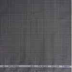 Raymond 100% Premium Cotton GREY Checkered Unstitched Shirt Fabric - 1.60 meters / VV6933
