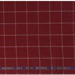 Siyaram's Pure Cotton Striped Red Colored Shirt Fabric 1.6 Mts / VV7522