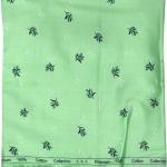 WEAVES EMPIRE 100% PREMIUM GIZA COTTON PRINTED APPLE GREEN UNSTITCHED SHIRT FABRIC 1.60MTS / VV8140