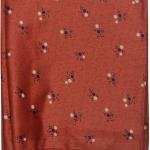 WEAVES EMPIRE 100% PREMIUM GIZA COTTON PRINTED RED UNSTITCHED SHIRT FABRIC 1.60MTS / VV8145