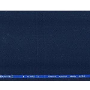 J.hampstead Terron Rayon Solid Blue Unstitched Trouser Fabric -1.25 metres - VV8236