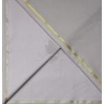 RAYMOND 45 % FINE COTTON BLENDED FABRIC SILVER COLOUR SOLID PATTERN UNSTITCHED SUIT FABRIC OF 3.25 MTS / VV2845
